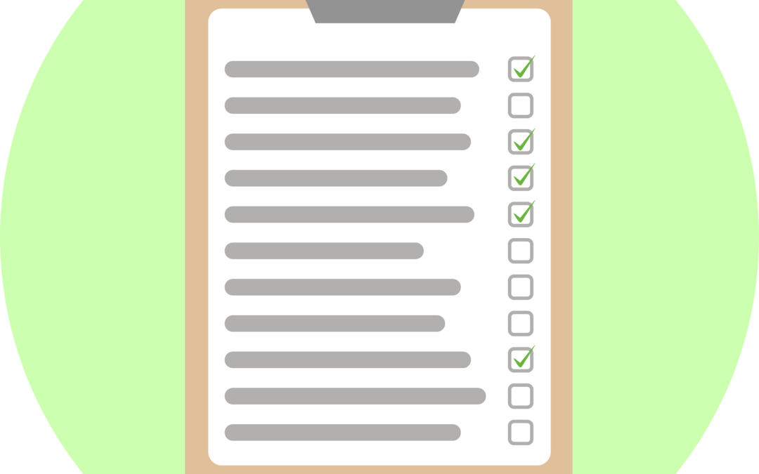 clipboard with checklist